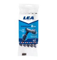 MAQUINILLA LEA DOBLE HOJA DESECHABLE 10 UNIDADES
