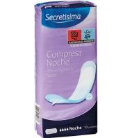 COMPRESA SECRETISIM NOCHE 10 UNIDADES