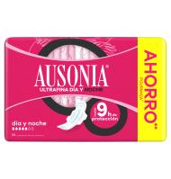 COMPRESA DIA Y NOCHE AUSONIA ULTRAFINA ALAS 24 UNIDADES