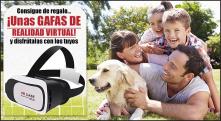1 Gafas de Realidad Virtual de regalo por 4 o más compras en CondisLine de importe superior a 90€ entre el 01/06/16 y el 31/07/16