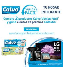Compra 2 productos Calvo Vuelca Fácil y gana cientos de premios cada día