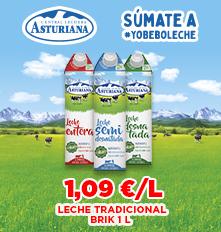 Leche Asturiana Brik 1 litro en promoción...