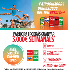 Coca-Cola en promoció