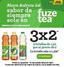 Fuze Tea en promoción