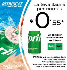 Sprite llauna 33 cl. en promoció