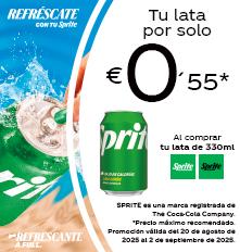 Sprite lata 33 cl. en promoción