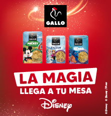 Con pasta Gallo Disney, la magia llega a tu mesa...