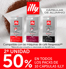 Café Illy 10 unidades en promoción