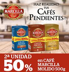 Café Marcilla molido en promoción