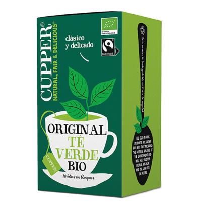 TE VERDE CUPPER BIO CLASICO 20 UNIDADES