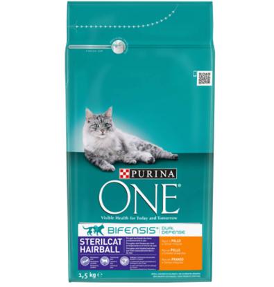 COMIDA GATO PURINA ONE ESTERIL PELO 1500 G