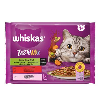 MENJAR GAT WHISKAS TASTY MIX 340 G