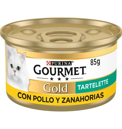 COMIDA GATO GOURMET GOLD POLLO 85 G