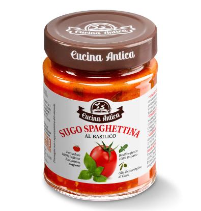 SPAGHETTINA CUCINA ANT AL BASILICO 230 G