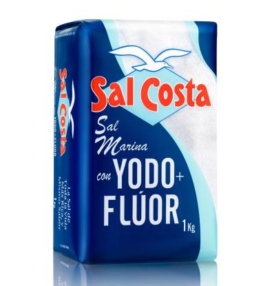SAL COSTA YODO + FLÚOR 1 KG
