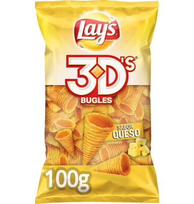 BUGLES 3D LAY'S QUESO 100 G