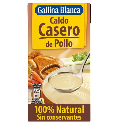 CALDO GALLINA BLANCA CASERO POLLO 0.5 L