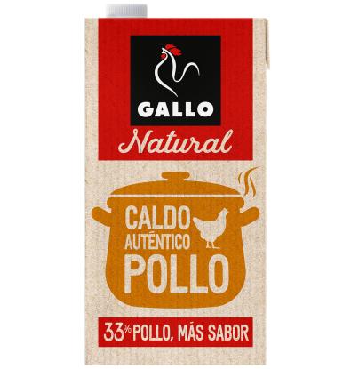 CALDO GALLO POLLO NATURAL 1 L