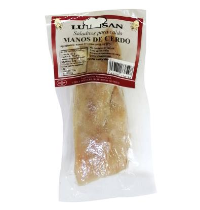 MANOS CERDO  SALADAS TROZOS 260 G