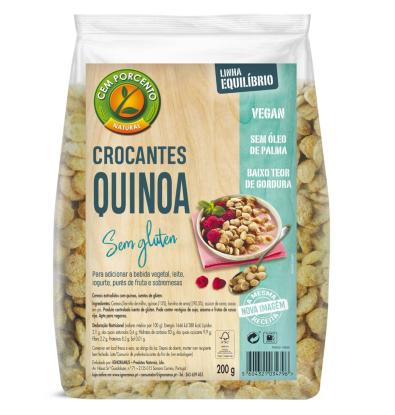 QUINOA CEM PORCENTO CROCANTIS SENSE GLUTEN 500 G