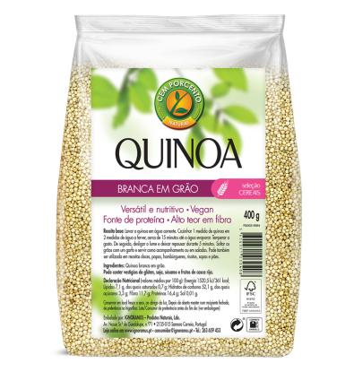 QUINOA CEM PORCEN BLANCA GRANO 400 G