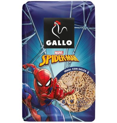 PASTA GALLO MARVEL SPIDERMAN 300 G