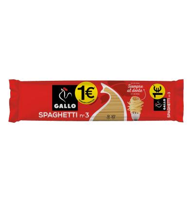 PASTA GALLO ESPAGUETI N.3 1€ 400 G