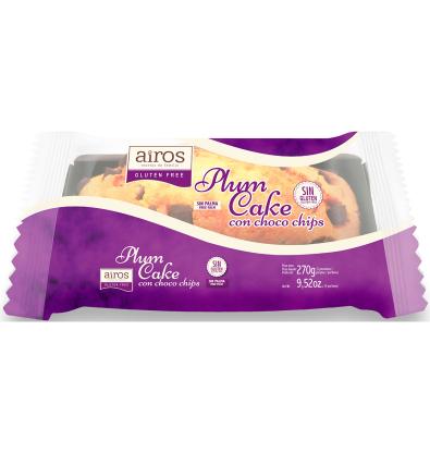 PLUM CAKE AIROS CHOCO CHIPS 270 G