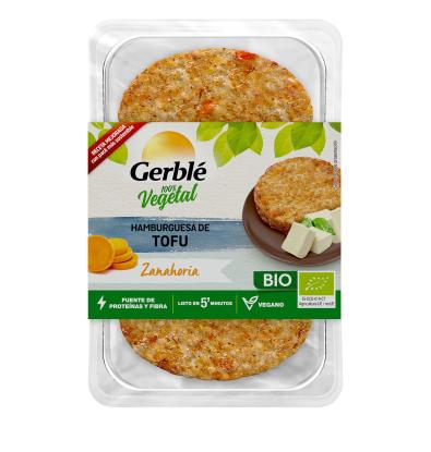 HAMBURGUESA BIO GERBLE TOFU/ZANAHORIA 160 G