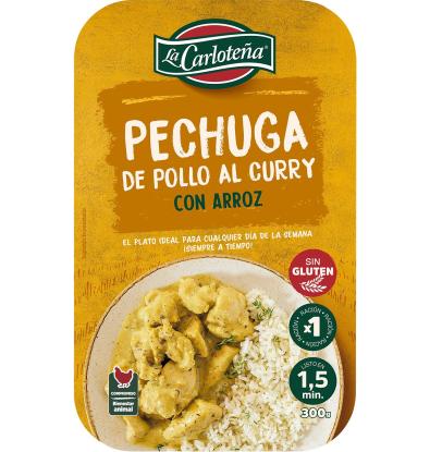 PECHUGA CARLOTEÑA DE POLLO CON ARROZ 300 G