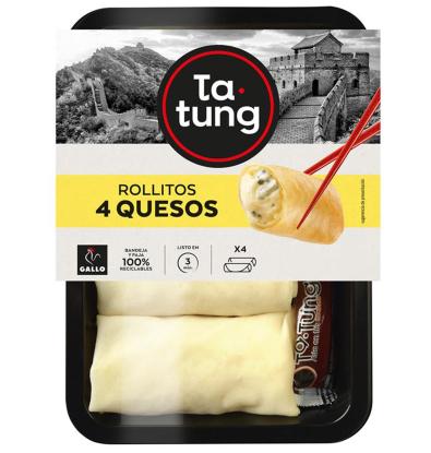 ROLLITO TA-TUNG 4 QUESO 240 G
