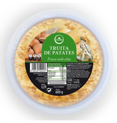 TORTILLA CONDIS FRESCA CON CEBOLLA 600 G