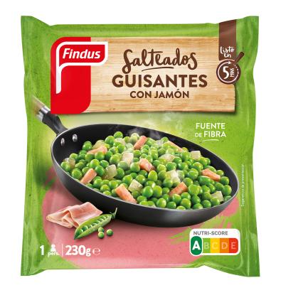 PÈSOLS FINDUS SALTEJATS AMB PERNIL 230 G