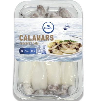 CALAMAR CONDIS ENTERO LIMPIO 300 G