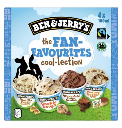 TARRINA BEN&JERRY FAVOURITES COOLECTIONS 400 ML