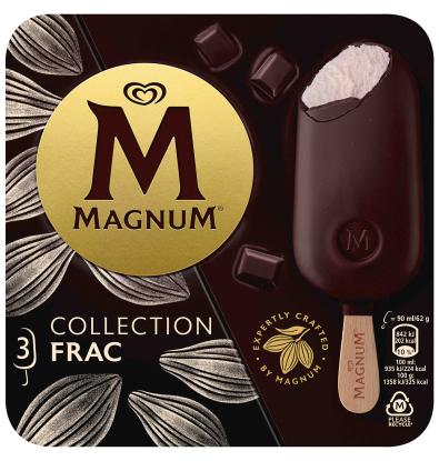 HELADO MAGNUM FRAC COLLECTION 3 UNIDADES