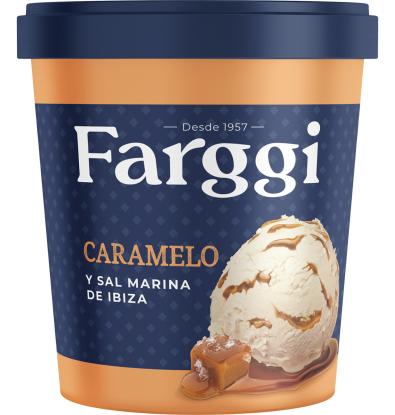 TARRINA FARGGI CARAMELO Y SAL MARINA DE IBIZA 450 ML