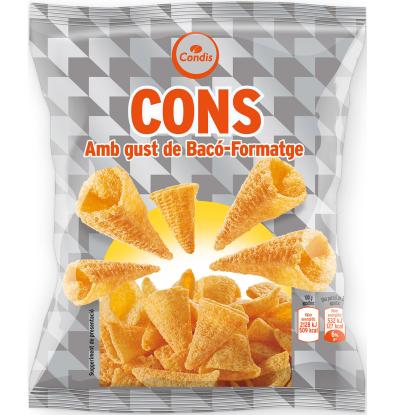 CONOS CONDIS BACON-QUESO 80 G