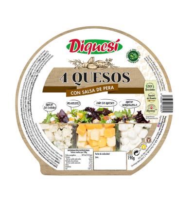 ENSALADA DIQUESI 4 QUESOS 190 G