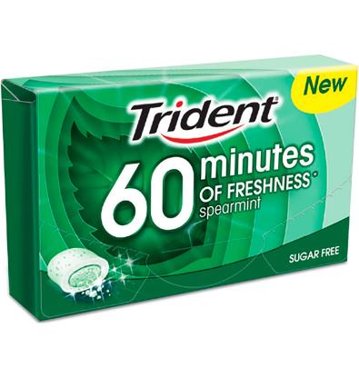 CHICLE TRIDENT +60 HIERBABUEN 1 PAQUETE