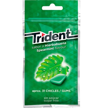 CHICLE TRIDENT HIERBABUENA 43 G