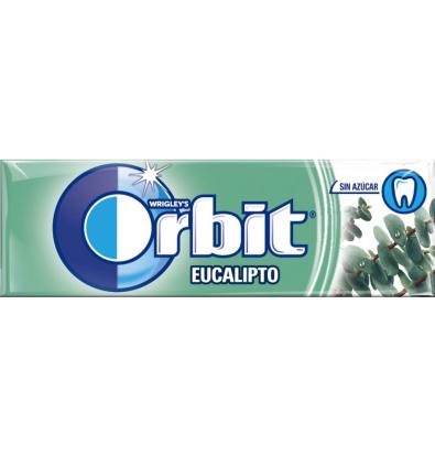 CHICLE ORBIT GRAG.EUCAL.S/A 1 PAQUETE