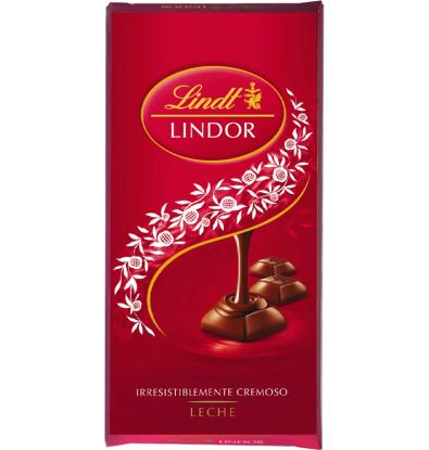 CHOCOLATE LINDT LINDOR LECHE 100 G