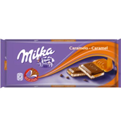 CHOCOLATE MILKA CARAMELO 100 G