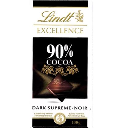 CHOCOLATE LINDT EXCELLENCE 90% 100 G