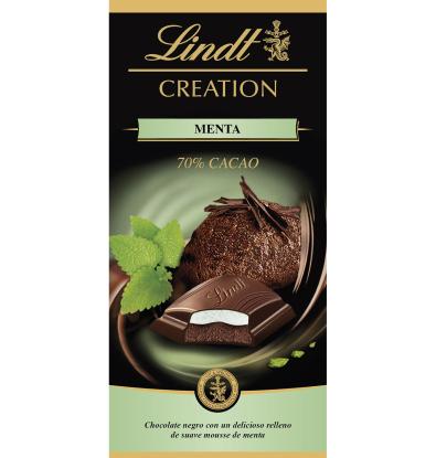 CHOCOLATE LINDT CREATION MINT 70% 150 G