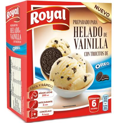 HELADO ROYAL OREO VAINILLA 175 G