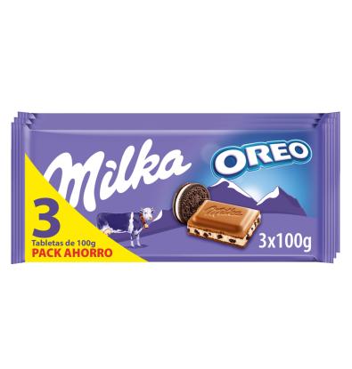 CHOCOLATE MILKA OREO PACK 3 UNIDAD