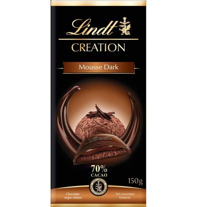 CHOCOLATE MOUSSE DARK LINDT CREATION 70% 150 G