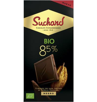CHOCOLATE SUCHARD BIO 85% 90 G